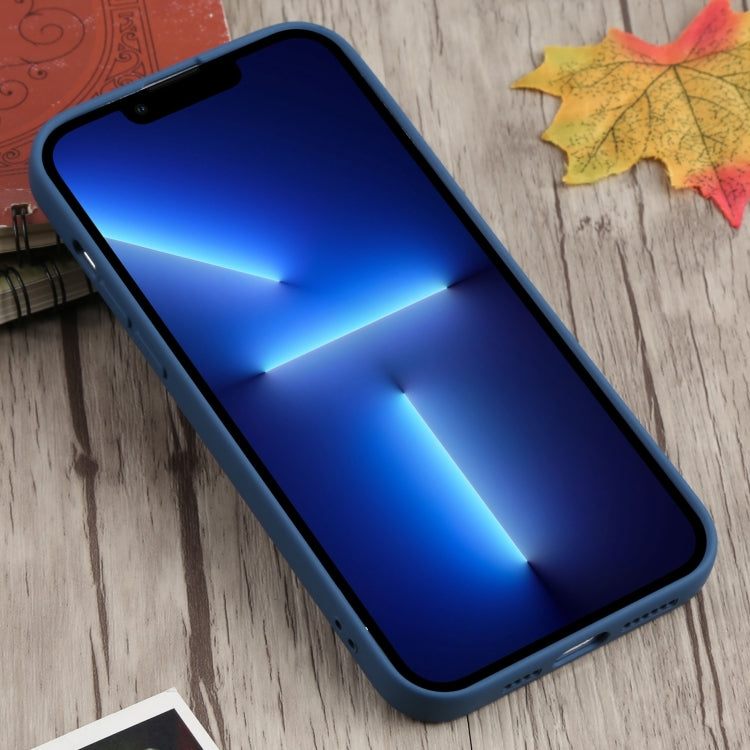 For iPhone 13 Pro Max Liquid Silicone Shockproof Magsafe Case (Navy Blue) - iPhone 13 Pro Max Cases by buy2fix | Online Shopping UK | buy2fix