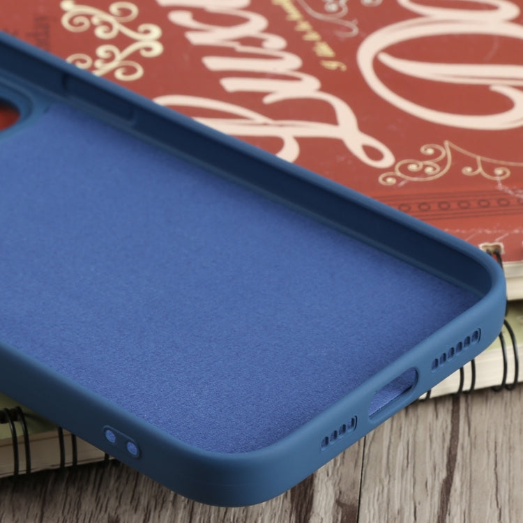 For iPhone 13 Pro Max Liquid Silicone Shockproof Magsafe Case (Navy Blue) - iPhone 13 Pro Max Cases by buy2fix | Online Shopping UK | buy2fix
