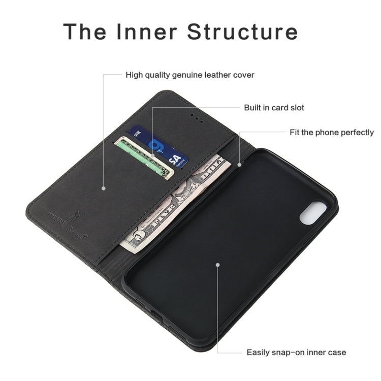 For iPhone XS Max Crocodile Texture PC + TPU Horizontal Flip Leather Case with Holder & Card Slots & Wallet(Black) - More iPhone Cases by buy2fix | Online Shopping UK | buy2fix