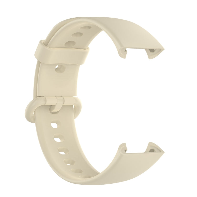 For Xiaomi Redmi Watch 2 Solid Color Silicone Strap Watch Band(Ivory White) - Watch Bands by buy2fix | Online Shopping UK | buy2fix