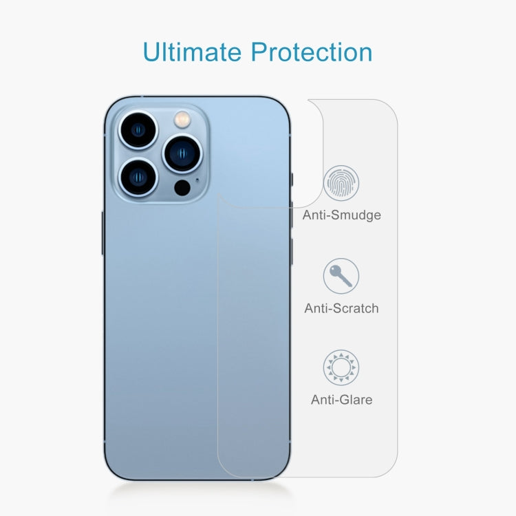 For iPhone 13 Pro Max 0.26mm 9H 2.5D Tempered Glass Back Film - iPhone 13 Pro Max Tempered Glass by buy2fix | Online Shopping UK | buy2fix