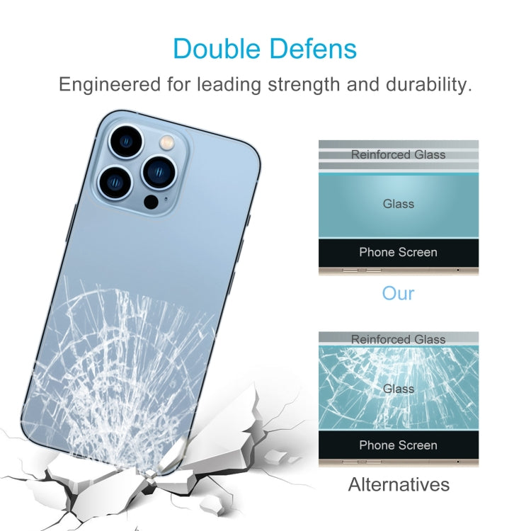For iPhone 13 Pro Max 0.26mm 9H 2.5D Tempered Glass Back Film - iPhone 13 Pro Max Tempered Glass by buy2fix | Online Shopping UK | buy2fix