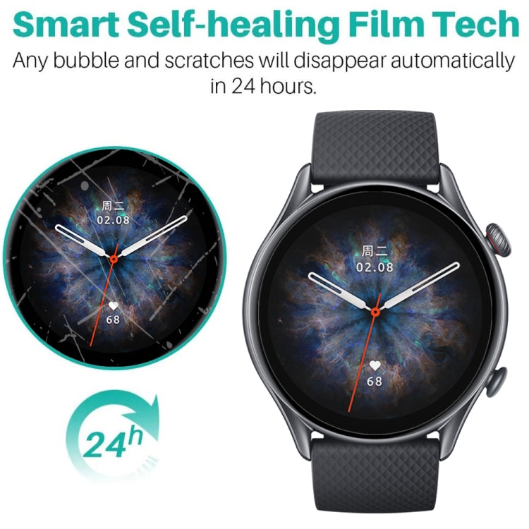 Curved 3D Composite Material Soft Film Screen Protector For Amazfit GTR 3 Pro - Screen Protector by ENKAY | Online Shopping UK | buy2fix