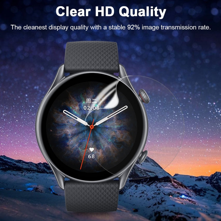 Curved 3D Composite Material Soft Film Screen Protector For Amazfit GTR 3 Pro - Screen Protector by ENKAY | Online Shopping UK | buy2fix