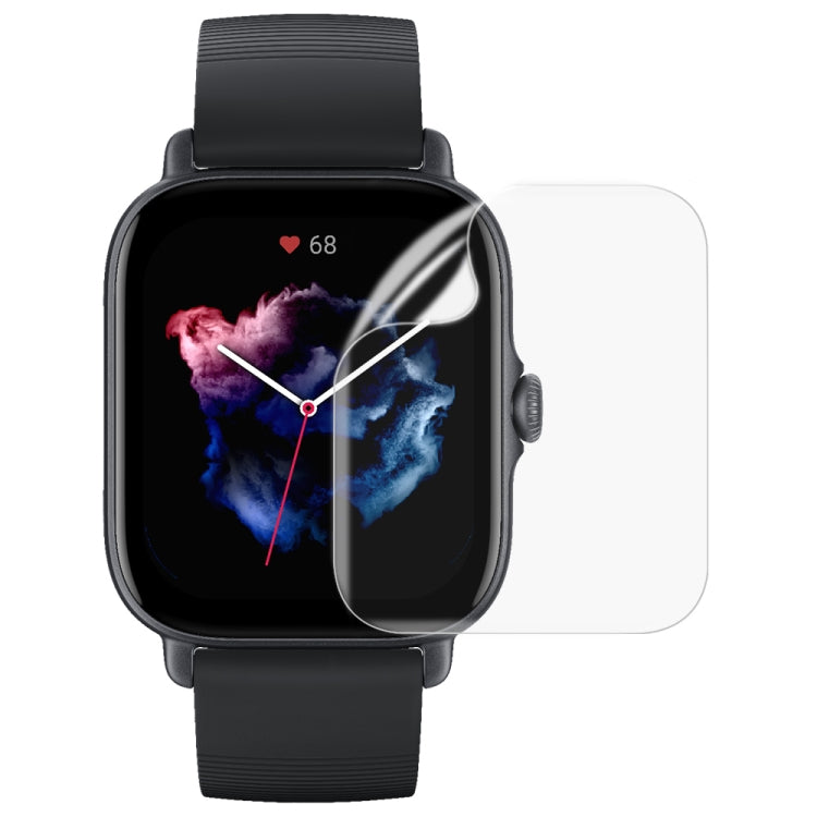 Curved 3D Composite Material Soft Film Screen Protector For Amazfit GTS 3 - Screen Protector by ENKAY | Online Shopping UK | buy2fix