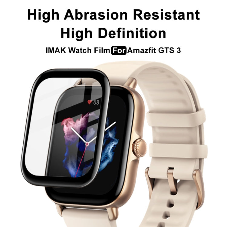 For Amazfit GTS 3 IMAK Plexiglass HD Watch Protective Film - Screen Protector by ENKAY | Online Shopping UK | buy2fix
