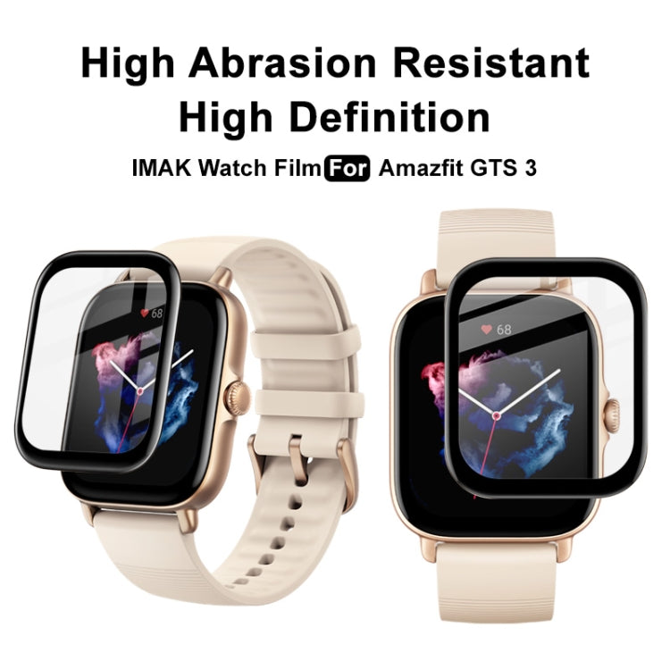 For Amazfit GTS 3 IMAK Plexiglass HD Watch Protective Film - Screen Protector by ENKAY | Online Shopping UK | buy2fix
