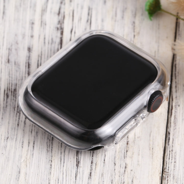 Shockproof PC Hollow Protective Case For Apple Watch Series 9 / 8 / 7 45mm(Transparent) by buy2fix