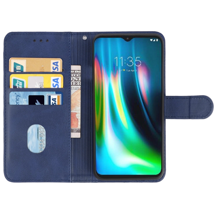 Leather Phone Case For Lenovo K12 Note / Motorola Moto G9 & G9 Play & E7 Plus(Blue) - Lenovo by buy2fix | Online Shopping UK | buy2fix