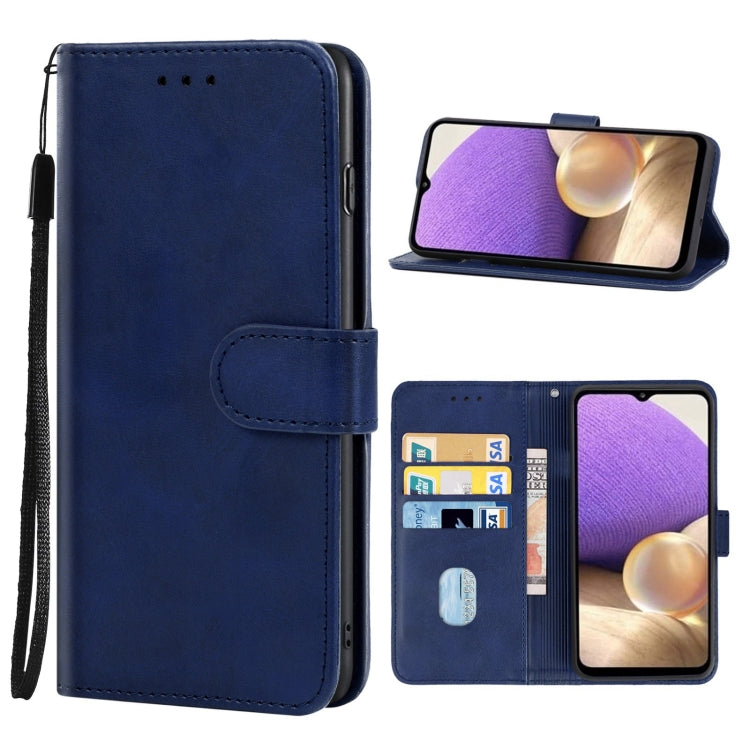 Leather Phone Case For Samsung Galaxy A33 5G(Blue) - Galaxy Phone Cases by buy2fix | Online Shopping UK | buy2fix