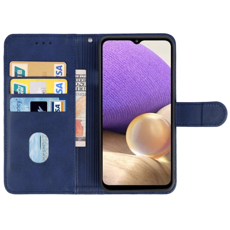 Leather Phone Case For Samsung Galaxy A33 5G(Blue) - Galaxy Phone Cases by buy2fix | Online Shopping UK | buy2fix