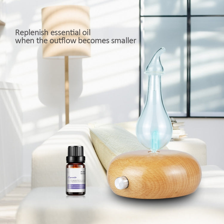 Wood Essential Oil Diffuser Aromatherapy Machine Automatic Alcohol Sprayer, Plug Specification:US Plug(Light Brown) - Air Purifiers & Accessories by buy2fix | Online Shopping UK | buy2fix