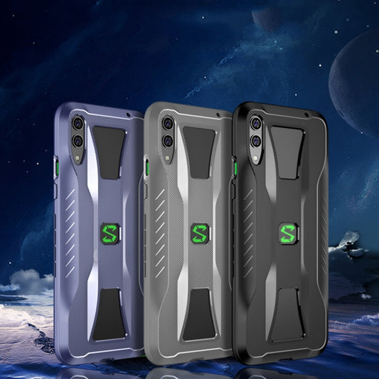 For Xiaomi Black Shark 2 TPU Cooling Gaming Phone All-inclusive Shockproof Case(Grey) by buy2fix