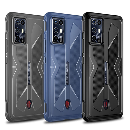 For ZTE nubia Red Magic 6R TPU Cooling Gaming Phone All-inclusive Shockproof Case(Black) - ZTE Cases by buy2fix | Online Shopping UK | buy2fix
