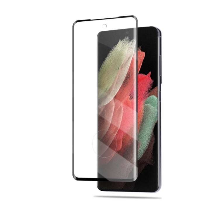For Samsung Galaxy S22 5G mocolo 9H 3D Full Screen Curved Surface Film(Black) - Galaxy S22 5G Tempered Glass by mocolo | Online Shopping UK | buy2fix