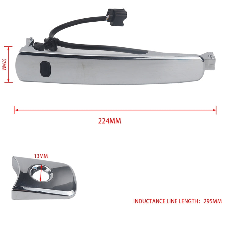 A6798 Car Door Handle 80645-CA000/80640-CA012 for Nissan by buy2fix