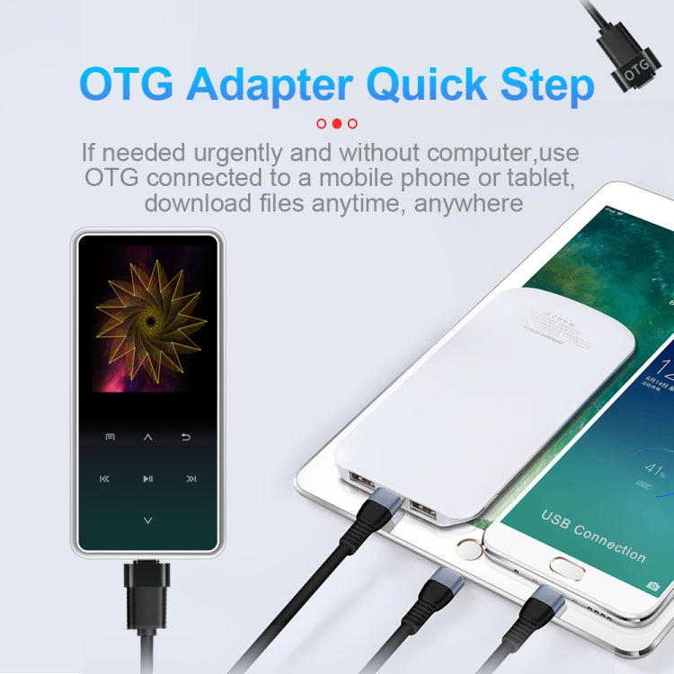 M12 Multifunctional Portable Bluetooth Player, Capacity:8GB(Silver) - MP4 Player by buy2fix | Online Shopping UK | buy2fix