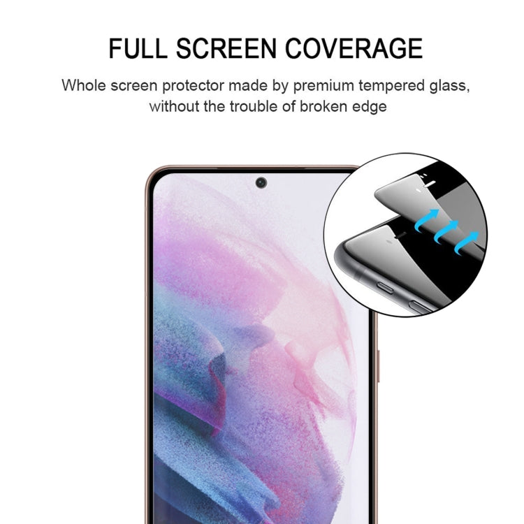For Samsung Galaxy S22+ 5G Full Glue 3D Curved Edge Screen Tempered Glass Film(Black) - Galaxy Tempered Glass by buy2fix | Online Shopping UK | buy2fix