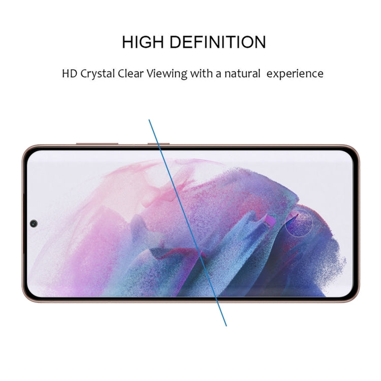 For Samsung Galaxy S22+ 5G Full Glue 3D Curved Edge Screen Tempered Glass Film(Black) - Galaxy Tempered Glass by buy2fix | Online Shopping UK | buy2fix