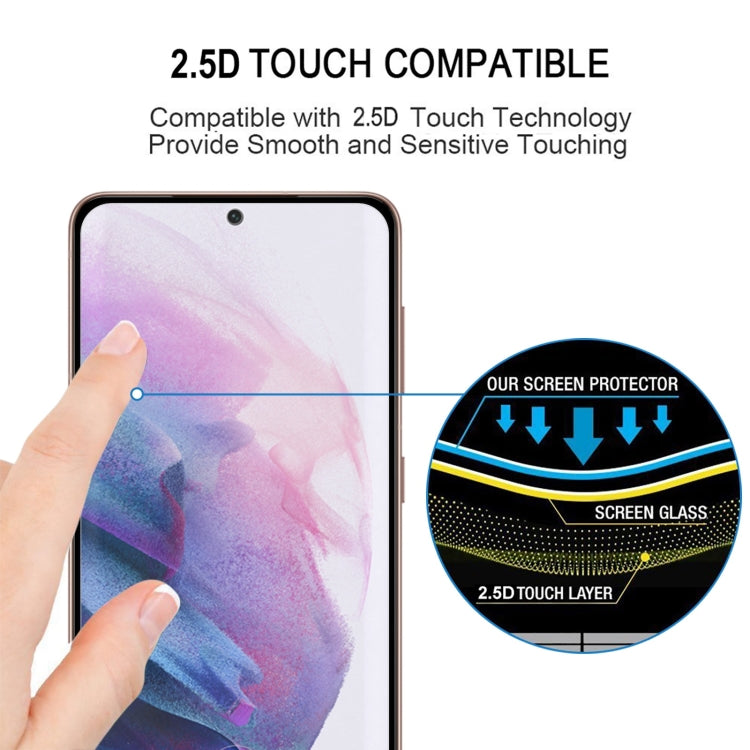 For Samsung Galaxy S22+ 5G Full Glue 3D Curved Edge Screen Tempered Glass Film(Black) - Galaxy Tempered Glass by buy2fix | Online Shopping UK | buy2fix