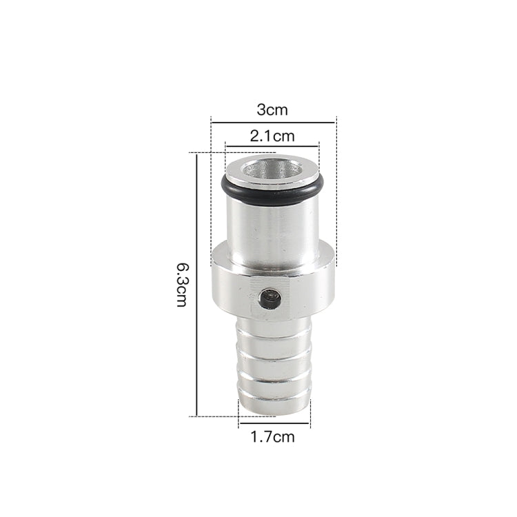 EGR-1086-ZH Coolant Bypass Hose Barb Adapter + Hose for Dodge Ram Cummins 2009-2019 - Engine Fittings by buy2fix | Online Shopping UK | buy2fix