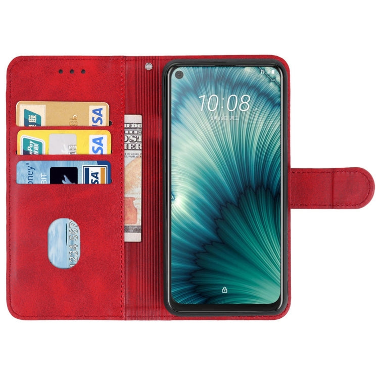 Leather Phone Case For HTC U20 5G(Red) - More Brand by buy2fix | Online Shopping UK | buy2fix