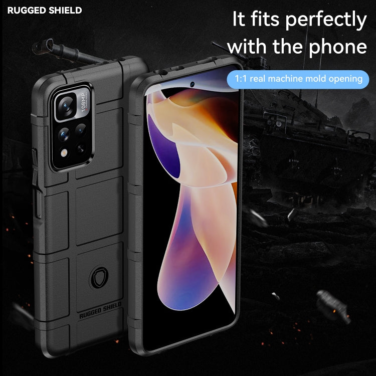 For Xiaomi Redmi Note 11 Pro 5G / Note 11 Pro+ 5G / Poco X4 NFC 5G Domestic Version Full Coverage Shockproof TPU Phone Case(Black) - Xiaomi Cases by buy2fix | Online Shopping UK | buy2fix