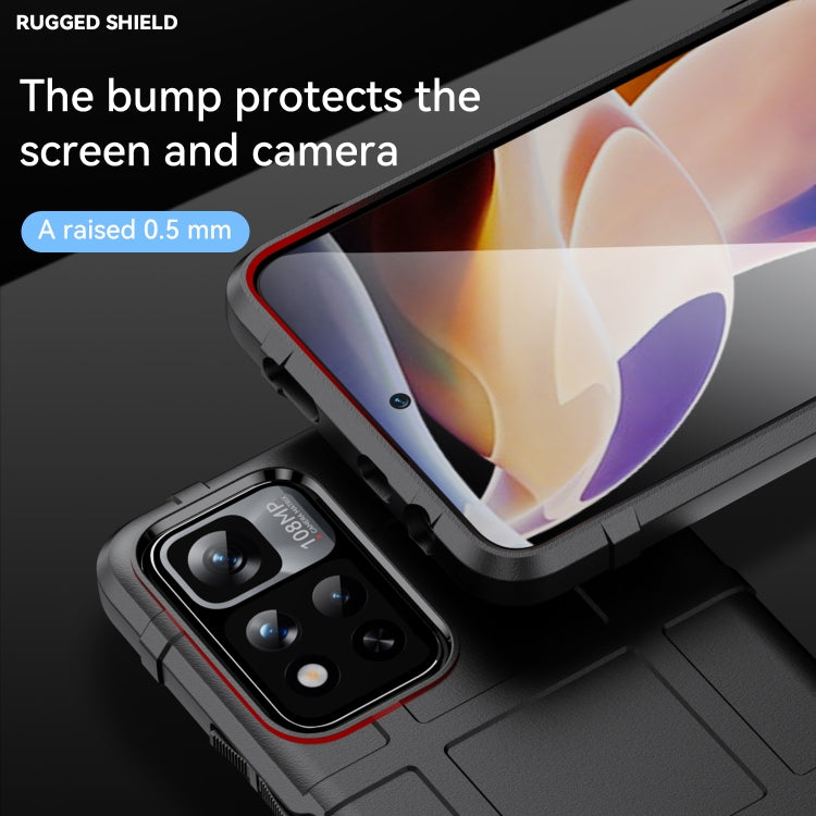 For Xiaomi Redmi Note 11 Pro 5G / Note 11 Pro+ 5G / Poco X4 NFC 5G Domestic Version Full Coverage Shockproof TPU Phone Case(Black) - Xiaomi Cases by buy2fix | Online Shopping UK | buy2fix