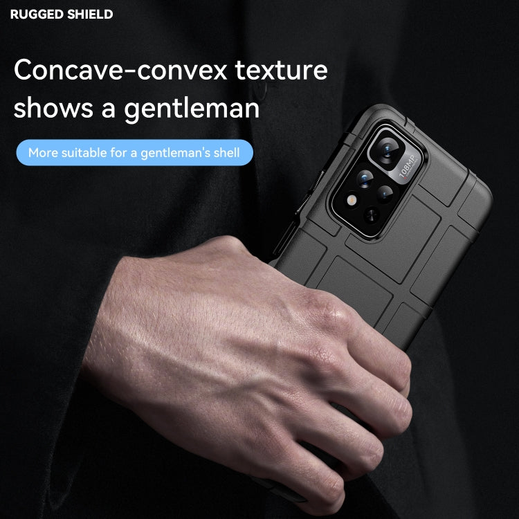 For Xiaomi Redmi Note 11 Pro 5G / Note 11 Pro+ 5G / Poco X4 NFC 5G Domestic Version Full Coverage Shockproof TPU Phone Case(Black) - Xiaomi Cases by buy2fix | Online Shopping UK | buy2fix