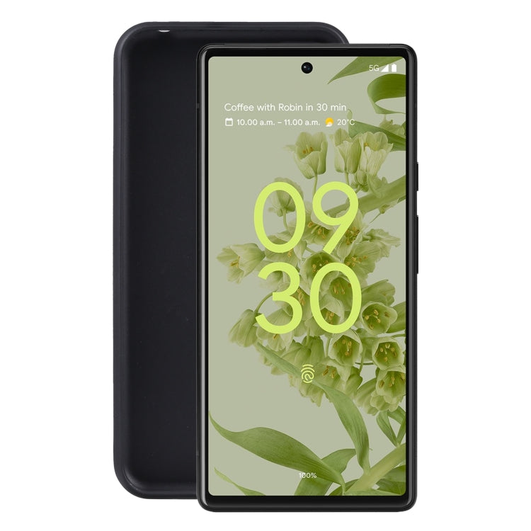TPU Phone Case For Google Pixel 6a(Frosted Black) - Google Cases by buy2fix | Online Shopping UK | buy2fix