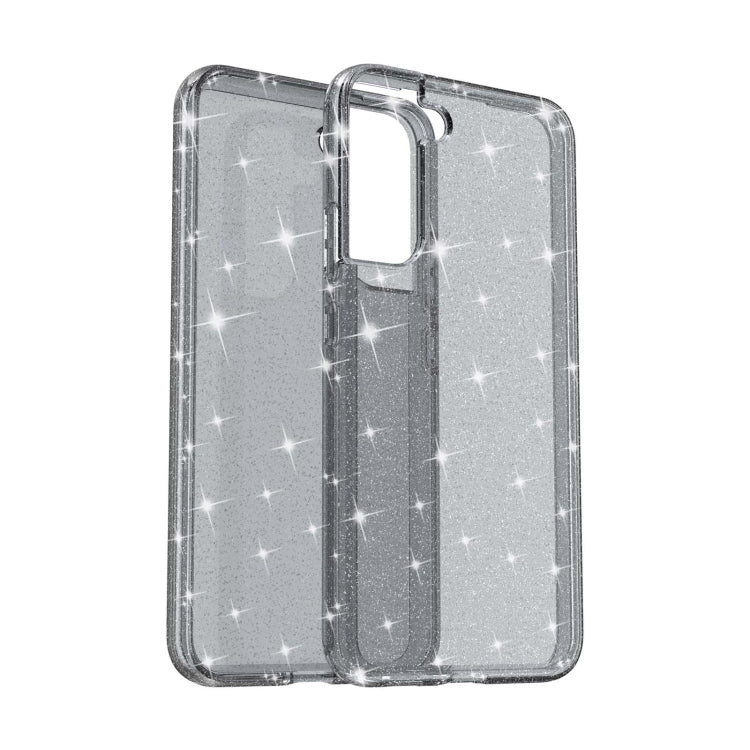 For Samsung Galaxy S22 5G Shockproof Terminator Style Glitter Powder Protective Phone Case(Grey) - Galaxy S22 5G Cases by buy2fix | Online Shopping UK | buy2fix