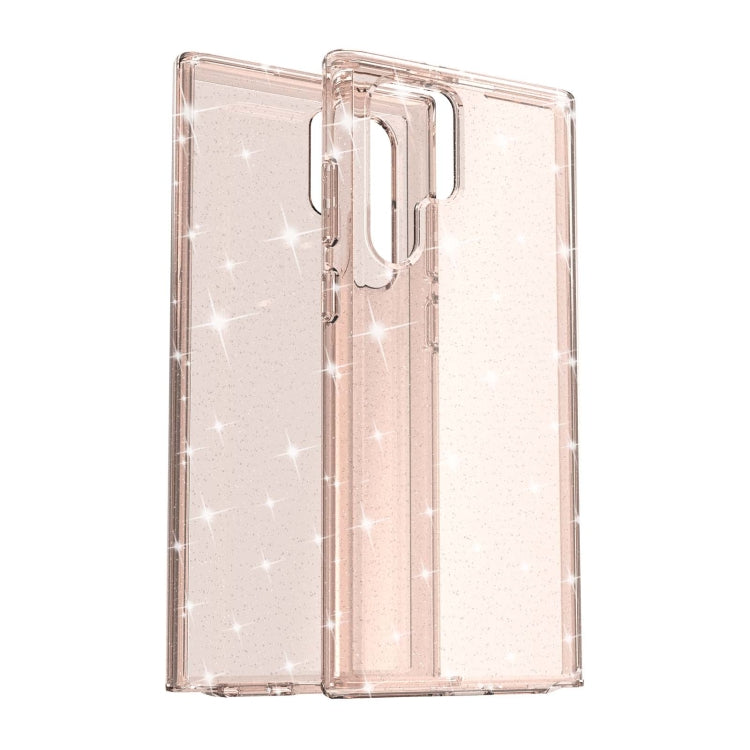 For Samsung Galaxy S22 Ultra 5G Shockproof Terminator Style Glitter Powder Protective Phone Case(Gold) - Galaxy S22 Ultra 5G Cases by buy2fix | Online Shopping UK | buy2fix