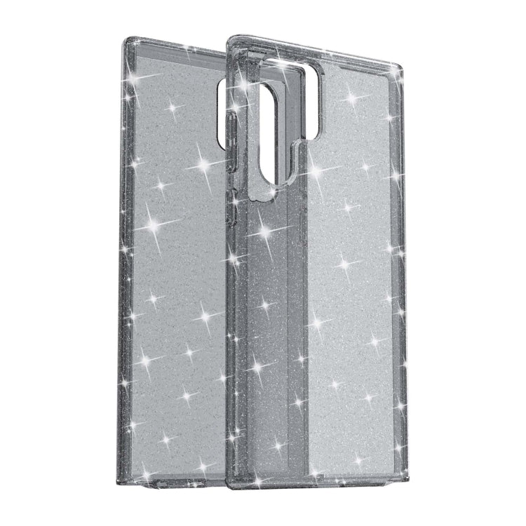 For Samsung Galaxy S22 Ultra 5G Shockproof Terminator Style Glitter Powder Protective Phone Case(Grey) - Galaxy S22 Ultra 5G Cases by buy2fix | Online Shopping UK | buy2fix