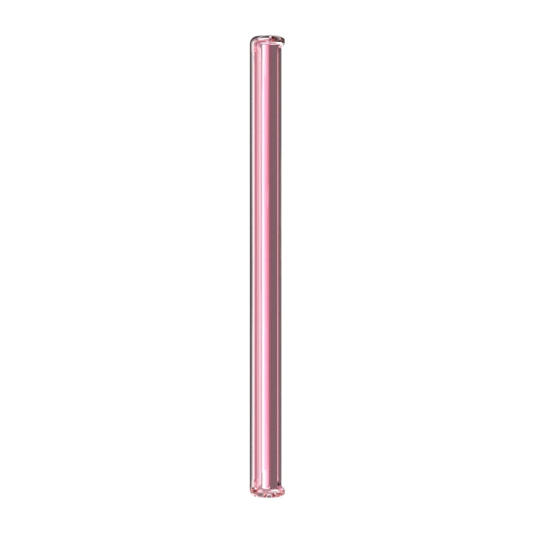 For Samsung Galaxy S22 Ultra 5G Shockproof Terminator Style Transparent Protective Phone Case(Pink) - Galaxy S22 Ultra 5G Cases by buy2fix | Online Shopping UK | buy2fix
