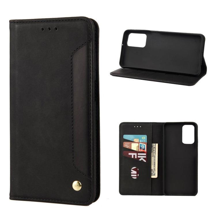 For Xiaomi Redmi Note 11 Pro Skin Feel Splicing Leather Phone Case(Black) - Xiaomi Cases by buy2fix | Online Shopping UK | buy2fix