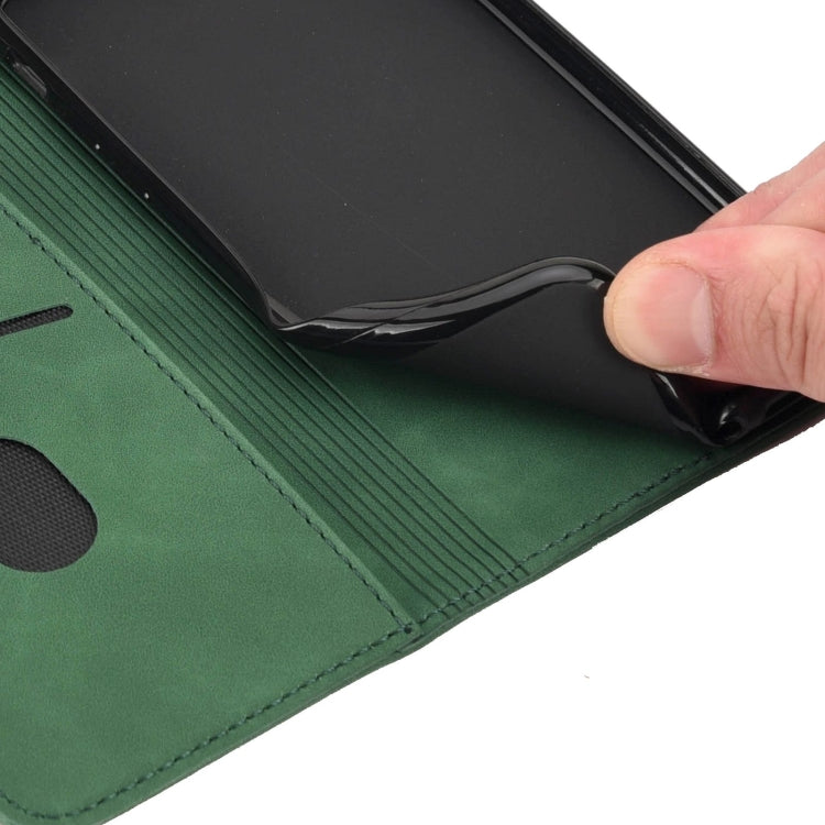 For Xiaomi Redmi Note 11 Pro Skin Feel Splicing Leather Phone Case(Green) - Xiaomi Cases by buy2fix | Online Shopping UK | buy2fix