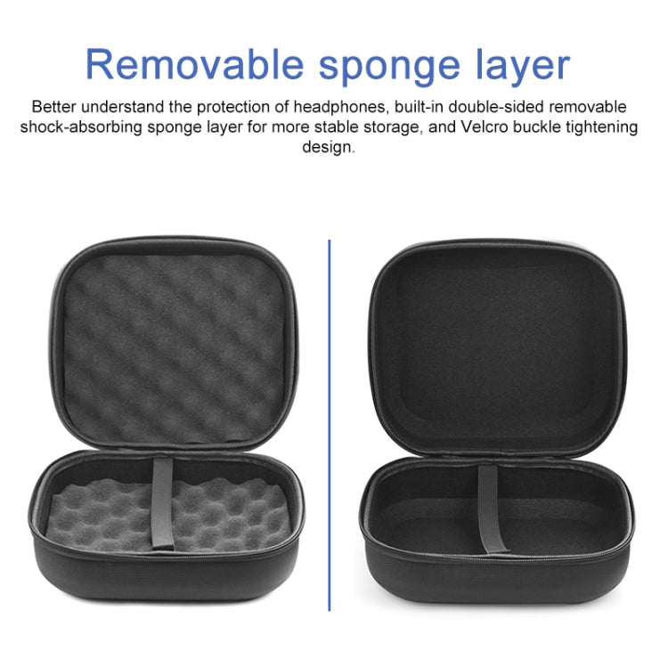 For Dapeng DPVR E3 E3CE3BP1 PROVR VR Glasses Protective Storage Bag(Black) - VR Accessories by buy2fix | Online Shopping UK | buy2fix