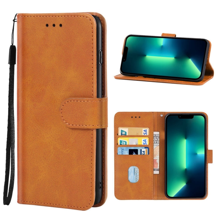For iPhone 13 Pro Max Leather Phone Case (Brown) - iPhone 13 Pro Max Cases by buy2fix | Online Shopping UK | buy2fix