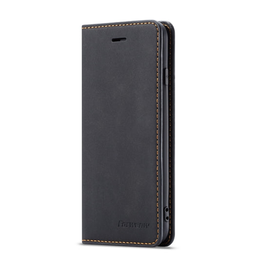 For iPhone SE 2022 / SE 2020 / 8 / 7 Forwenw Dream Series Oil Edge Strong Magnetism Horizontal Flip Leather Case with Holder & Card Slots & Wallet & Photo Frame(Black) - iPhone SE 2022 / 2020 / 8 / 7 Cases by LC.IMEEKE | Online Shopping UK | buy2fix