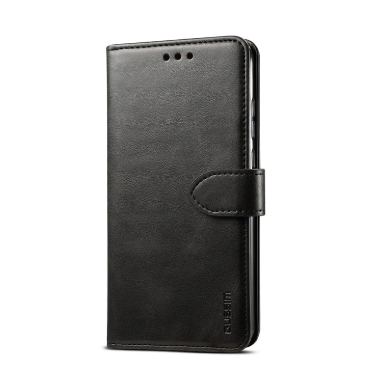 For iPhone 6 GUSSIM Magnetic Horizontal Flip Leather Case with Holder & Card Slots & & Wallet(Black) - More iPhone Cases by GUSSIM | Online Shopping UK | buy2fix
