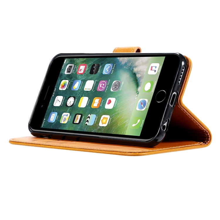 For iPhone 6 GUSSIM Magnetic Horizontal Flip Leather Case with Holder & Card Slots & & Wallet(Black) - More iPhone Cases by GUSSIM | Online Shopping UK | buy2fix