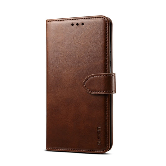 For iPhone 8 / 7 GUSSIM Magnetic Horizontal Flip Leather Case with Holder & Card Slots & & Wallet(Brown) by GUSSIM