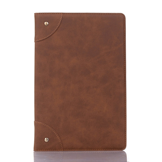 For Samsung Galaxy Tab A7 Lite T220/T225 Retro Leather Tablet Case(Light Brown) by buy2fix