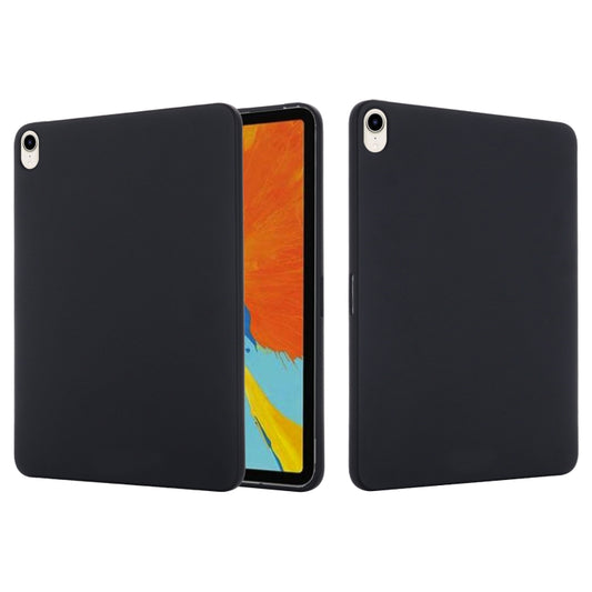 For iPad mini 6 / mini 2024 Solid Color Liquid Silicone Dropproof Full Coverage Tablet Case(Black) - iPad mini 6 Cases by buy2fix | Online Shopping UK | buy2fix
