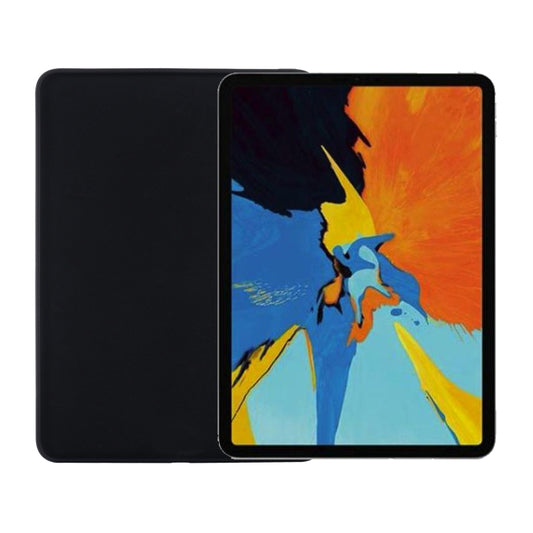 For iPad mini 6 / mini 2024 Solid Color Liquid Silicone Dropproof Full Coverage Tablet Case(Black) - iPad mini 6 Cases by buy2fix | Online Shopping UK | buy2fix