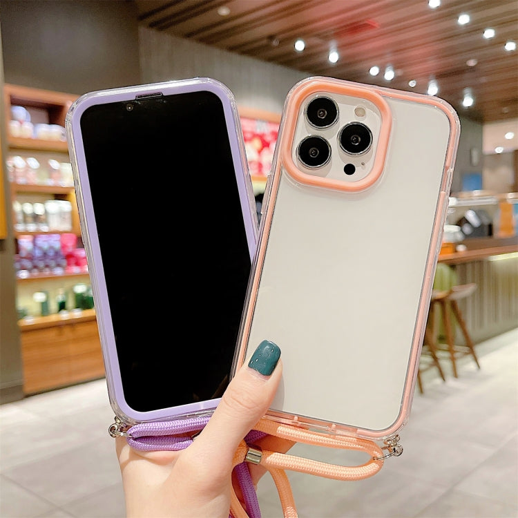 For iPhone 13 Pro Max 3 In 1 PC + TPU Transparent Phone Case (White) - iPhone 13 Pro Max Cases by buy2fix | Online Shopping UK | buy2fix