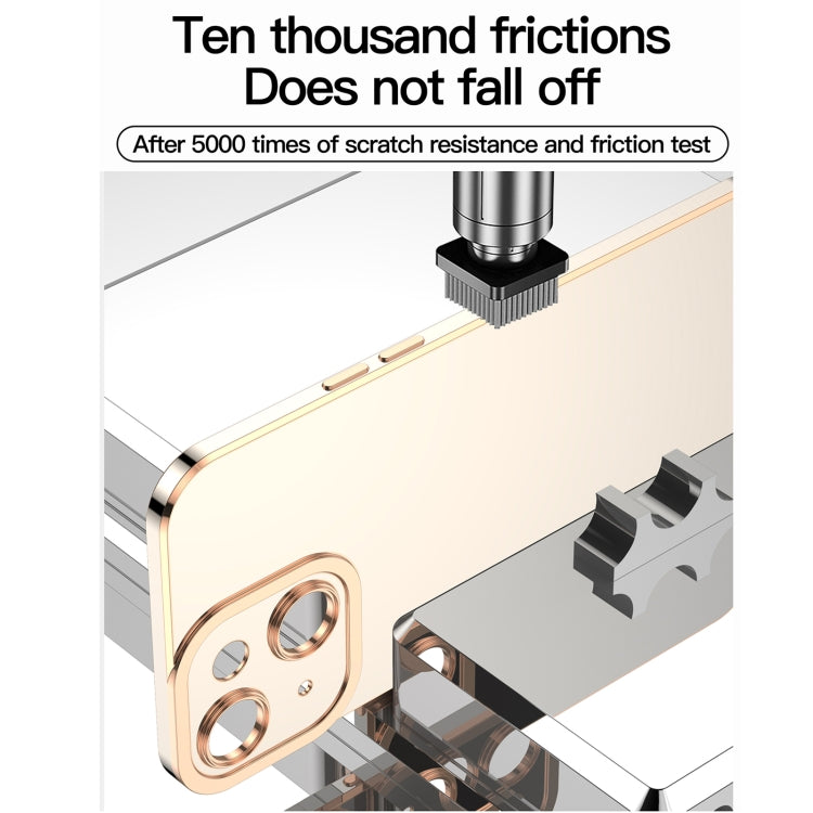 For iPhone 13 Pro 6D Electroplated TPU Phone Case (White) - iPhone 13 Pro Cases by buy2fix | Online Shopping UK | buy2fix
