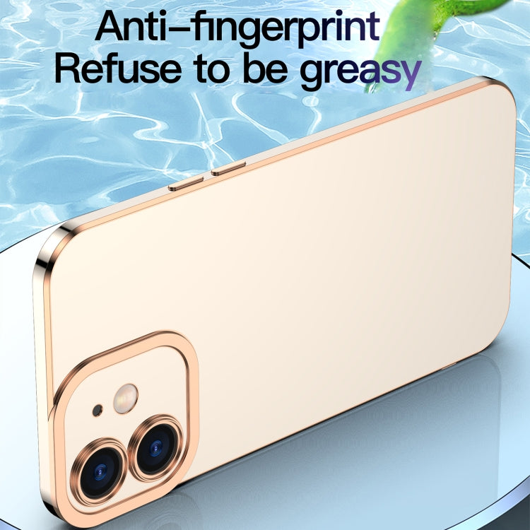 For iPhone 11 Pro Max 6D Electroplated TPU Phone Case (White) - iPhone 11 Pro Max Cases by buy2fix | Online Shopping UK | buy2fix