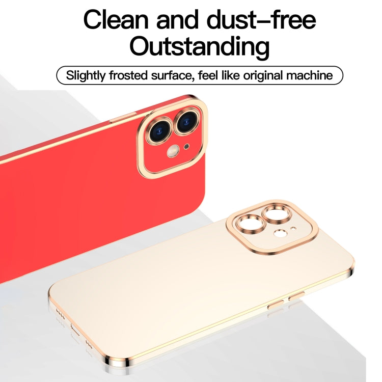 For iPhone 11 Pro Max 6D Electroplated TPU Phone Case (White) - iPhone 11 Pro Max Cases by buy2fix | Online Shopping UK | buy2fix