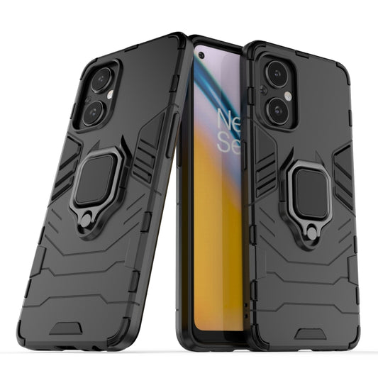 For OnePlus Nord N20 5G PC + TPU Shockproof Phone Case(Black) by buy2fix